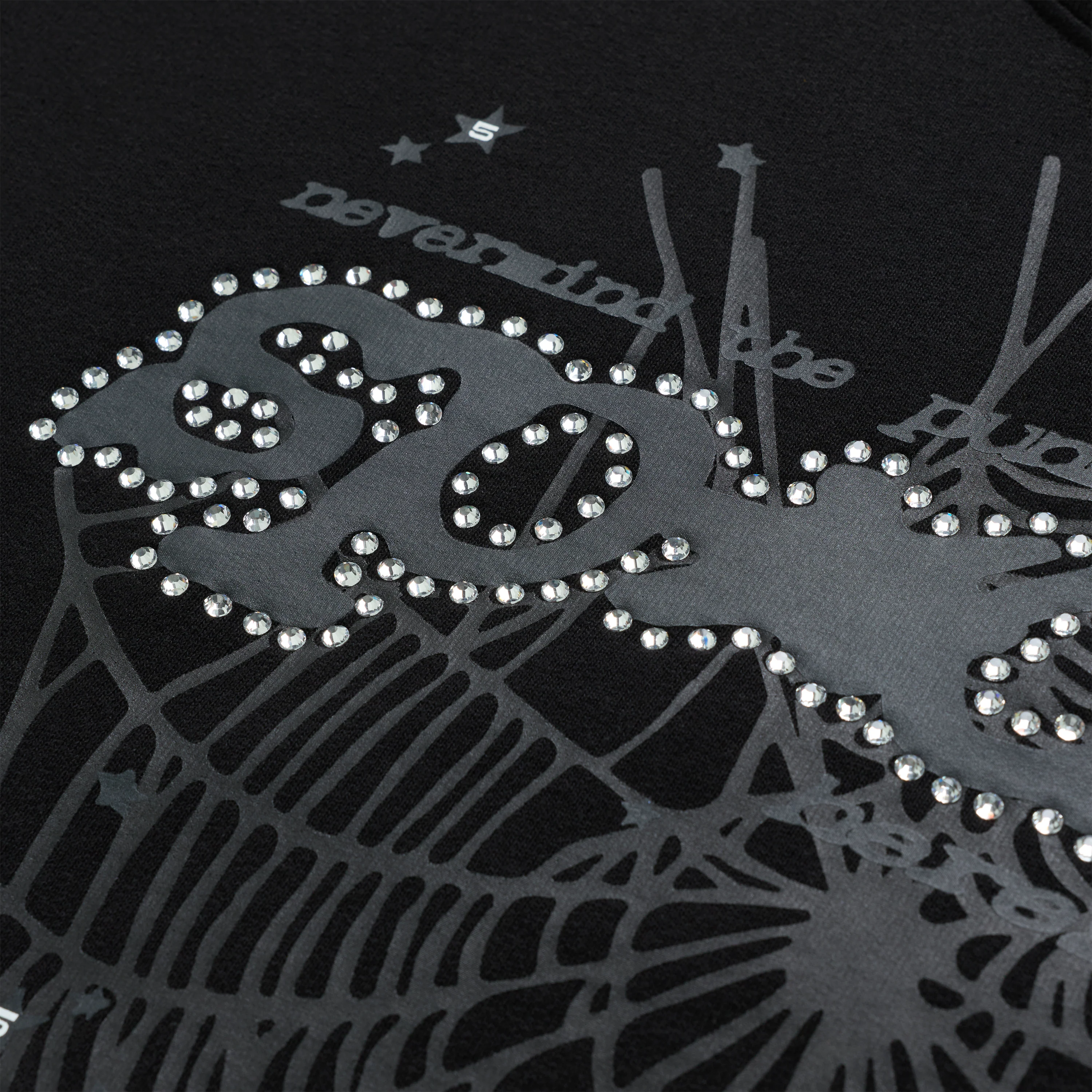 RHINESTONE PUNK V2 HOODIE - Image 5