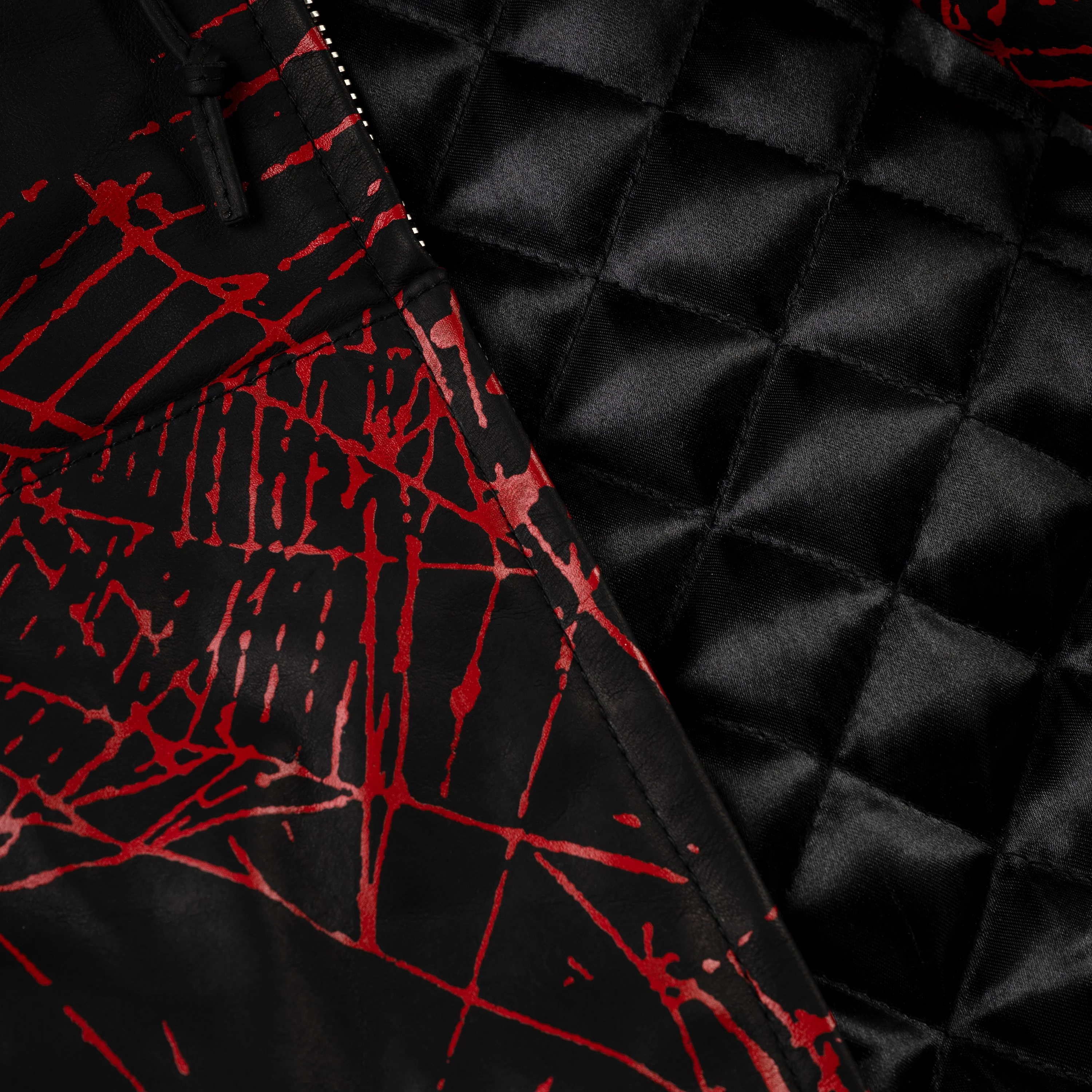 V2 WEB LEATHER JACKET - Image 4