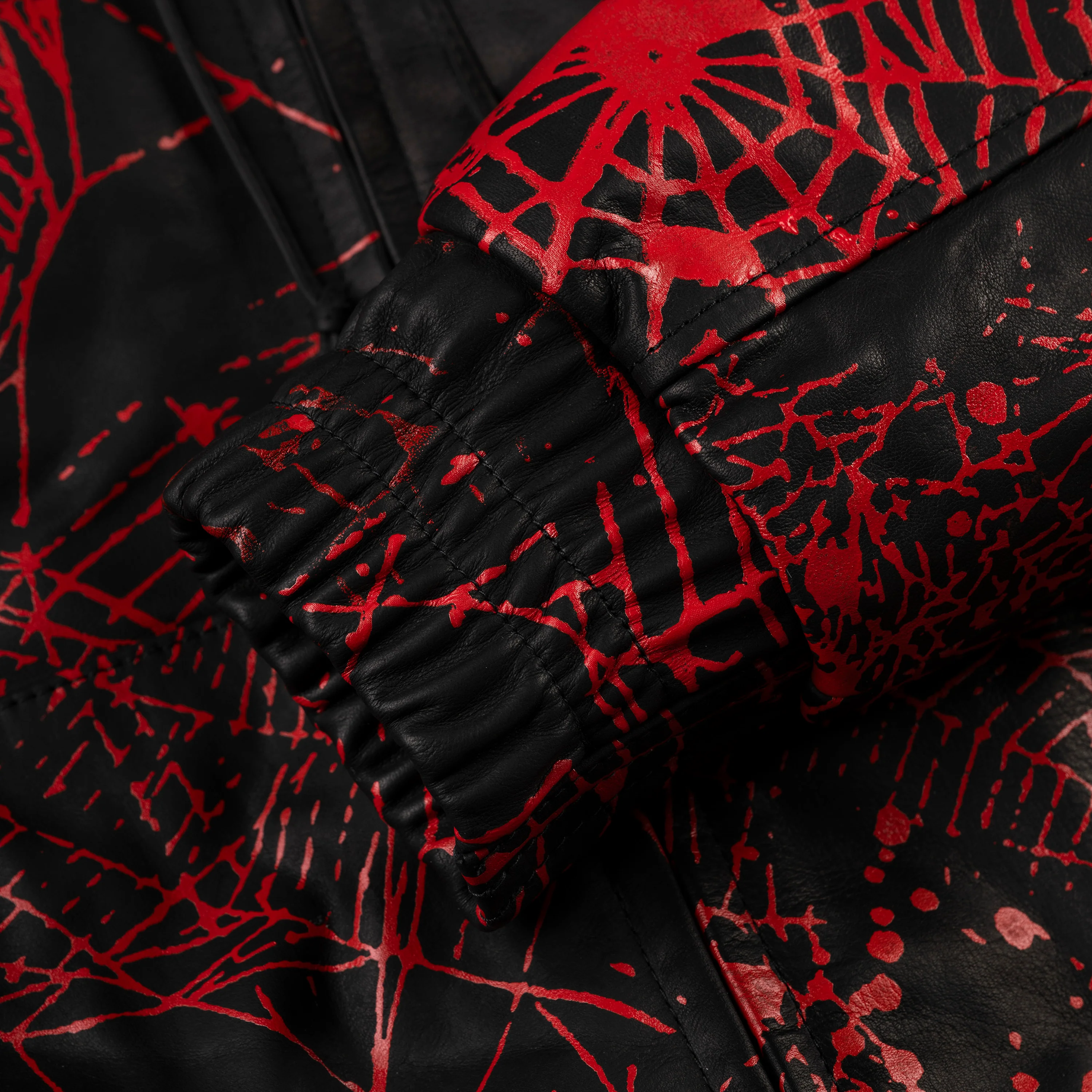 V2 WEB LEATHER JACKET - Image 5