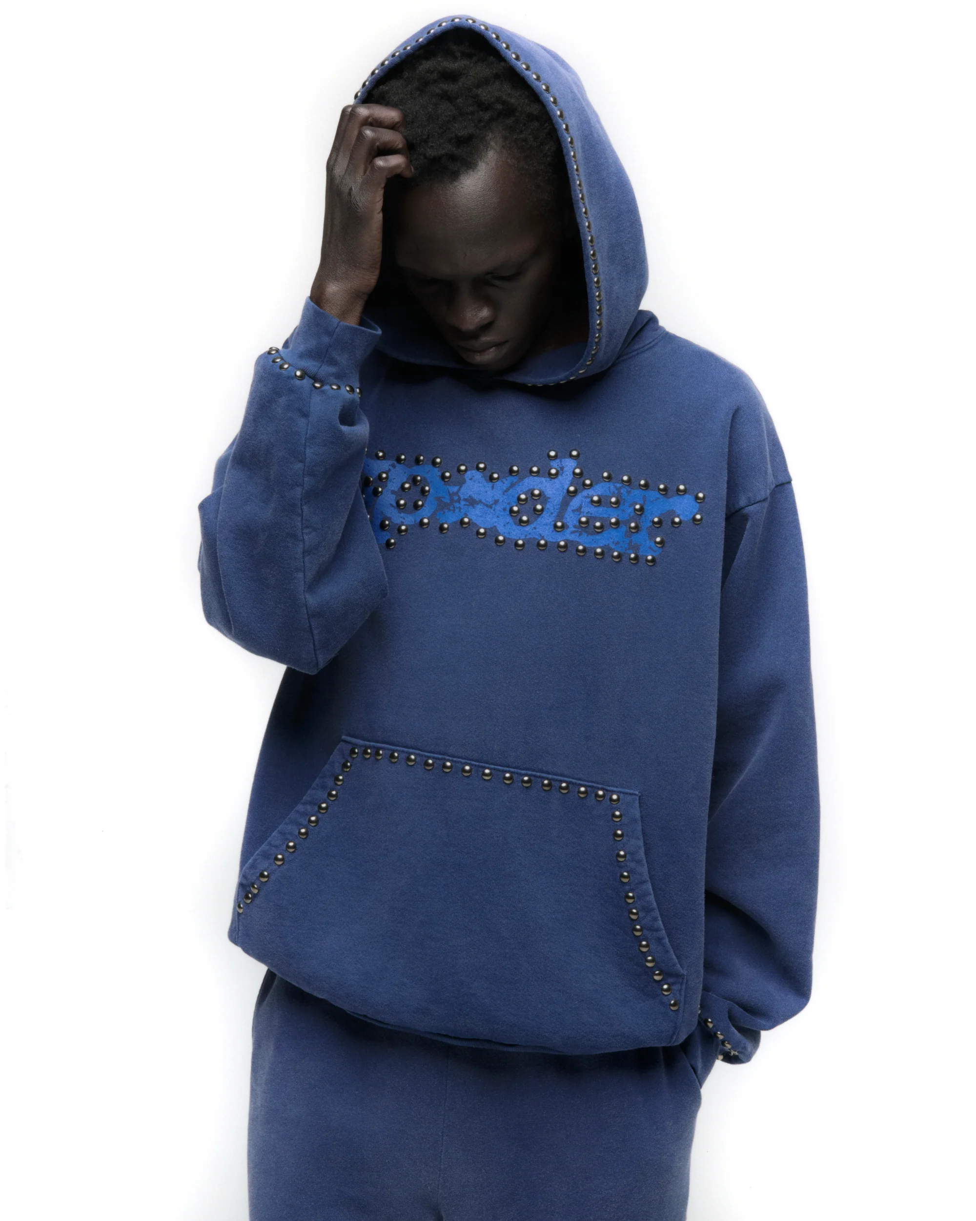 PUNK V3 STUDDED HOODIE - Image 13