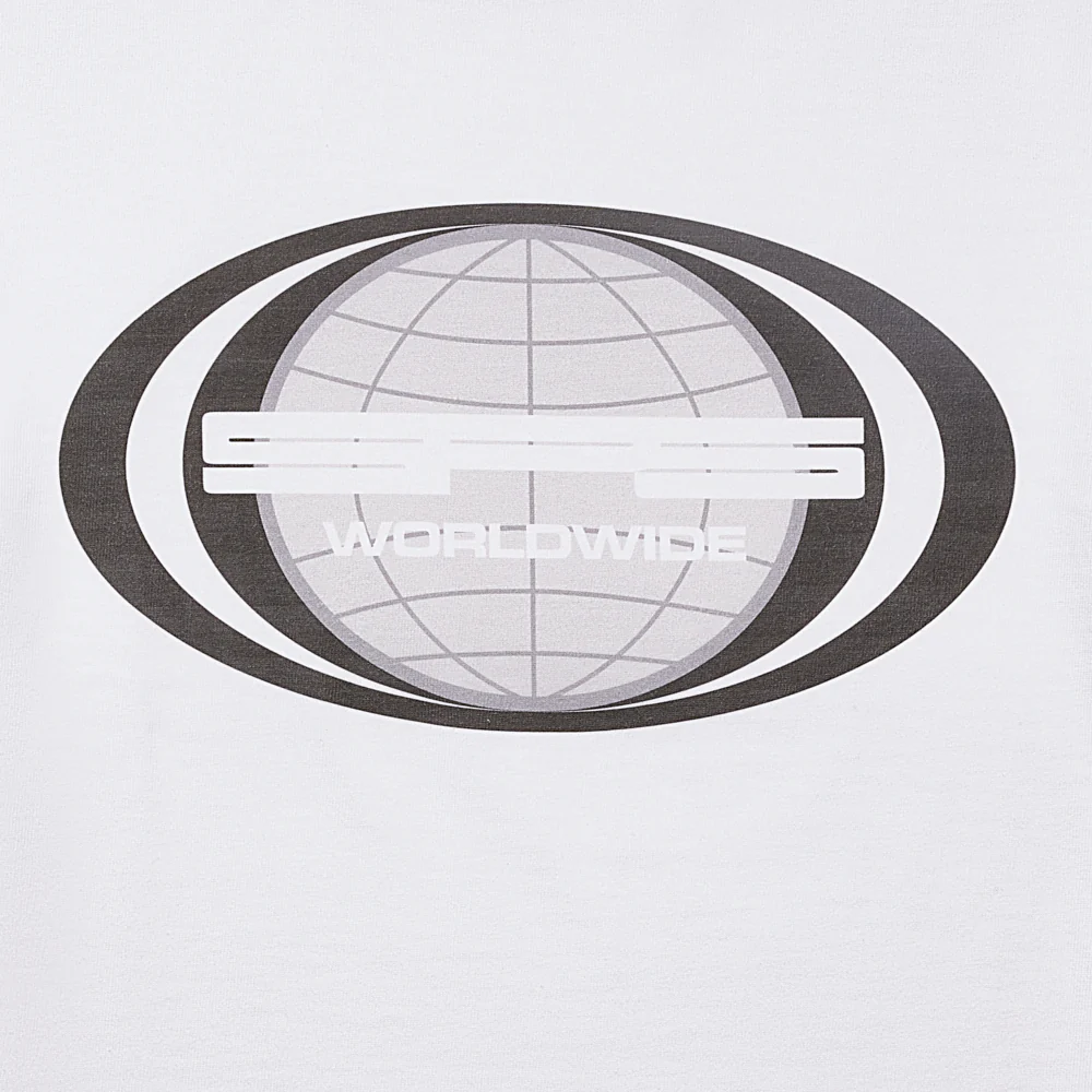 JUMBO GLOBE WHITE TEE - Image 2