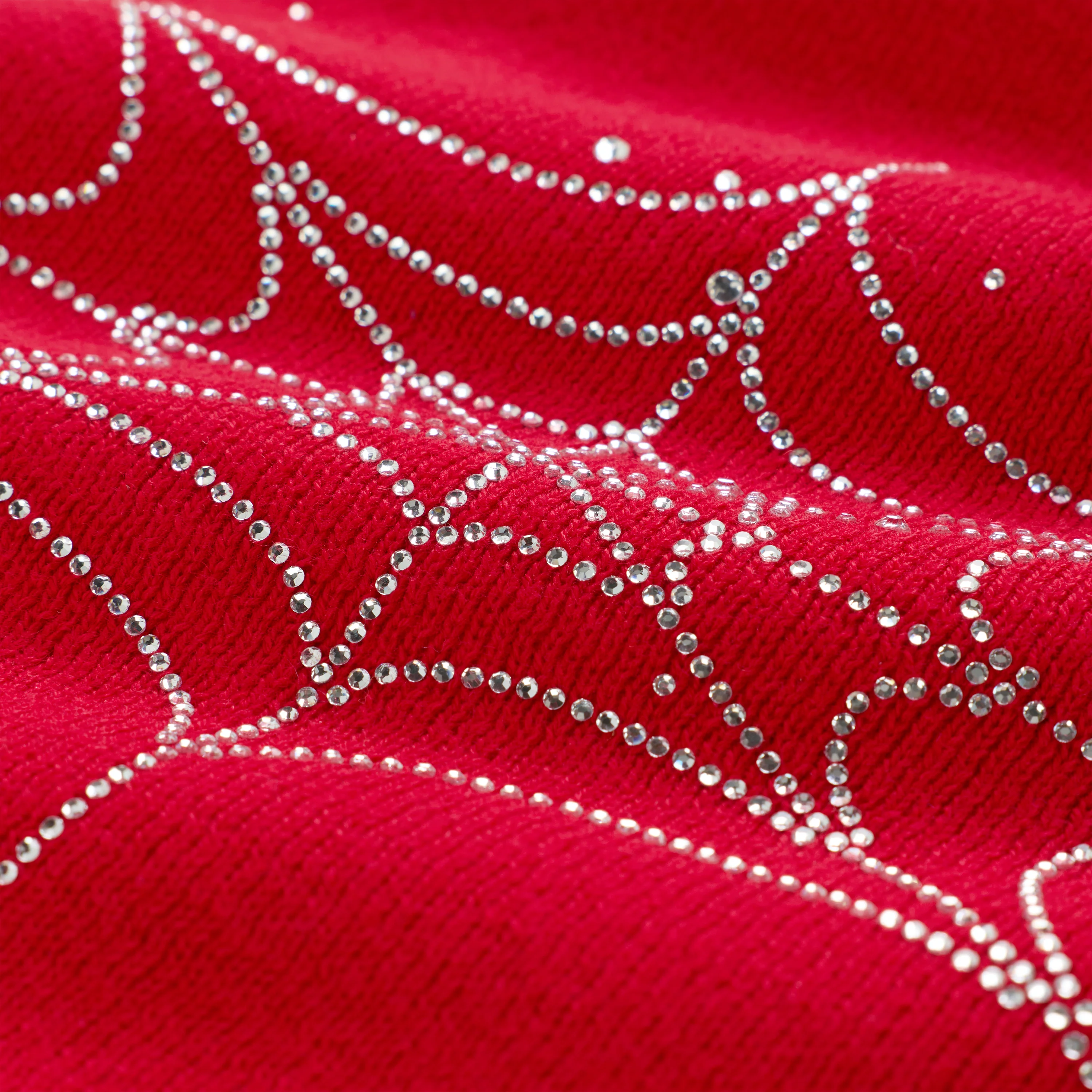 RHINESTONE SILK SKULLY - Image 4