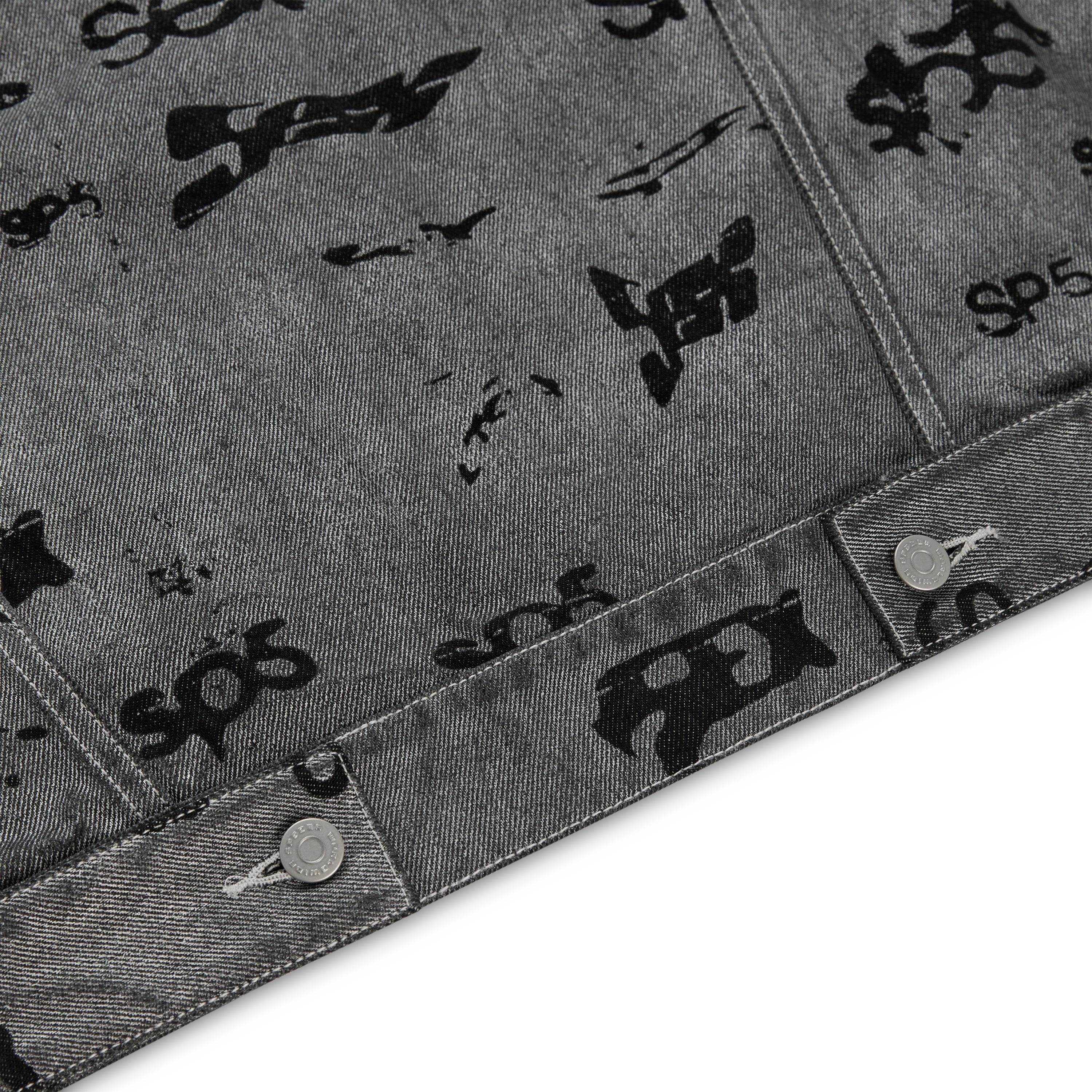 SEX AOP FOIL TRUCKER JACKET - Image 11
