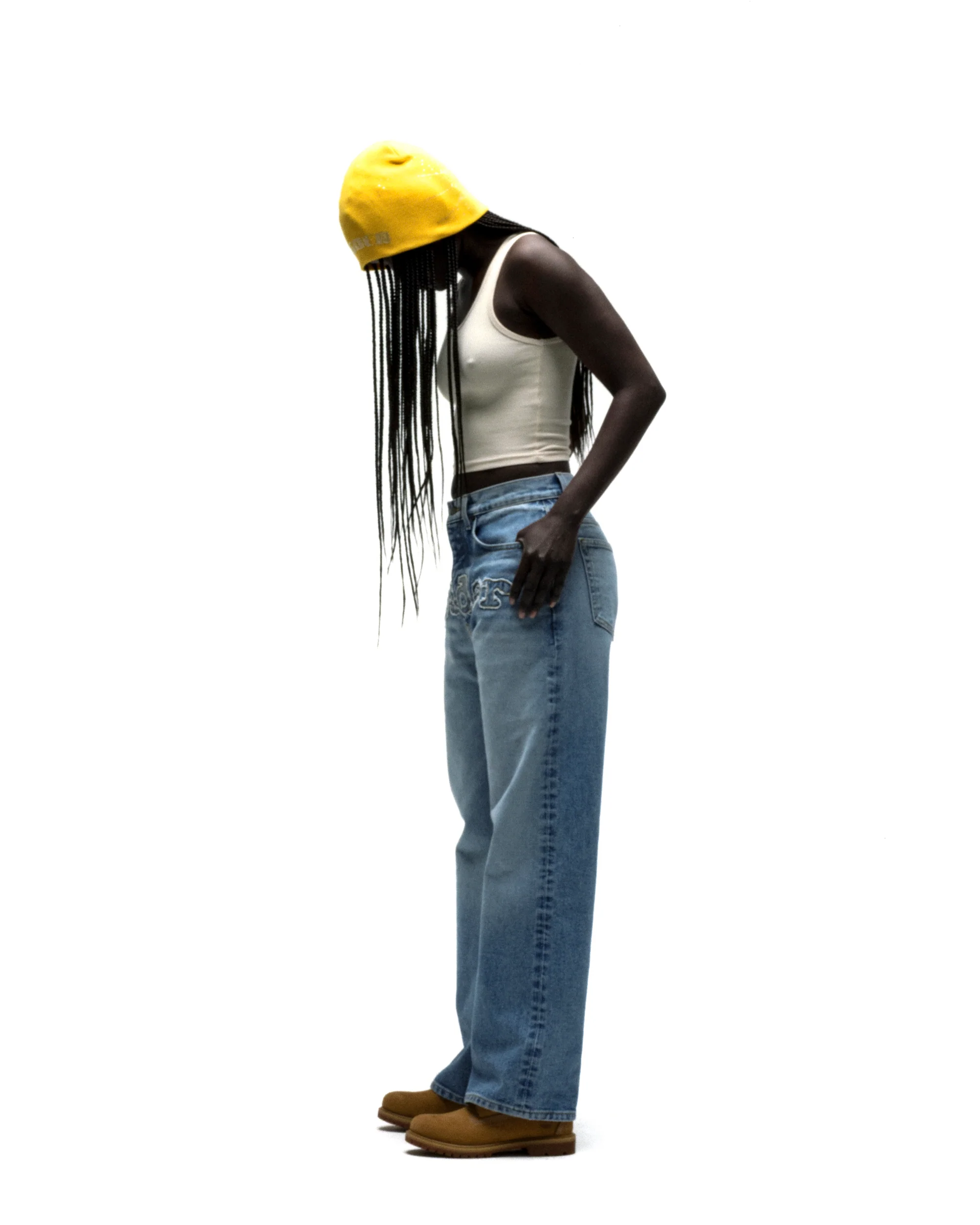 RHINESTONE SILK SKULLY - Image 6